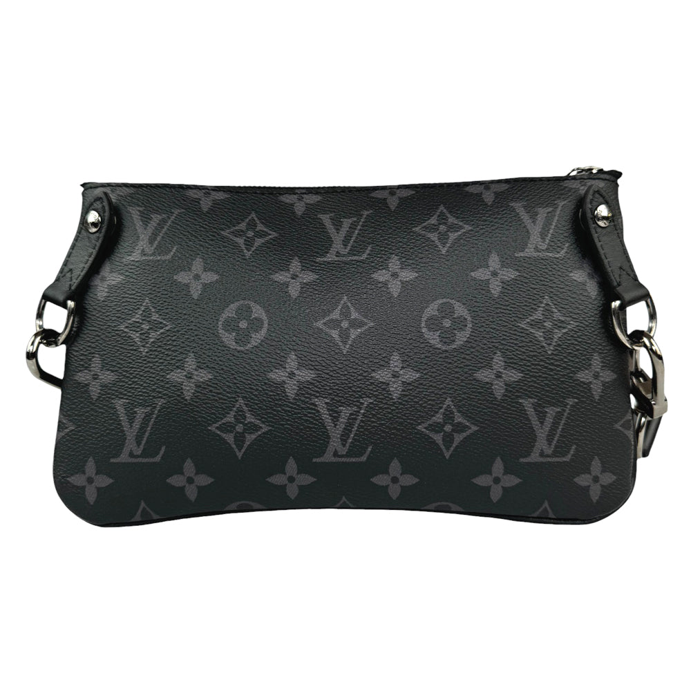 LOUIS VUITTON Damier Graphit Alpha Messenger Bag LHQ256
