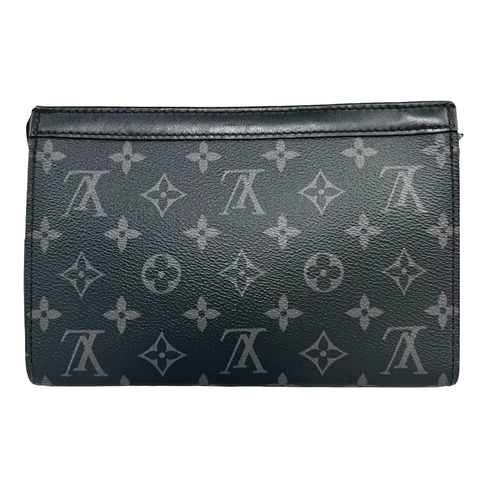 LOUIS VUITTON Gaston Wearable Wallet Mens Bag Grey LHQ357