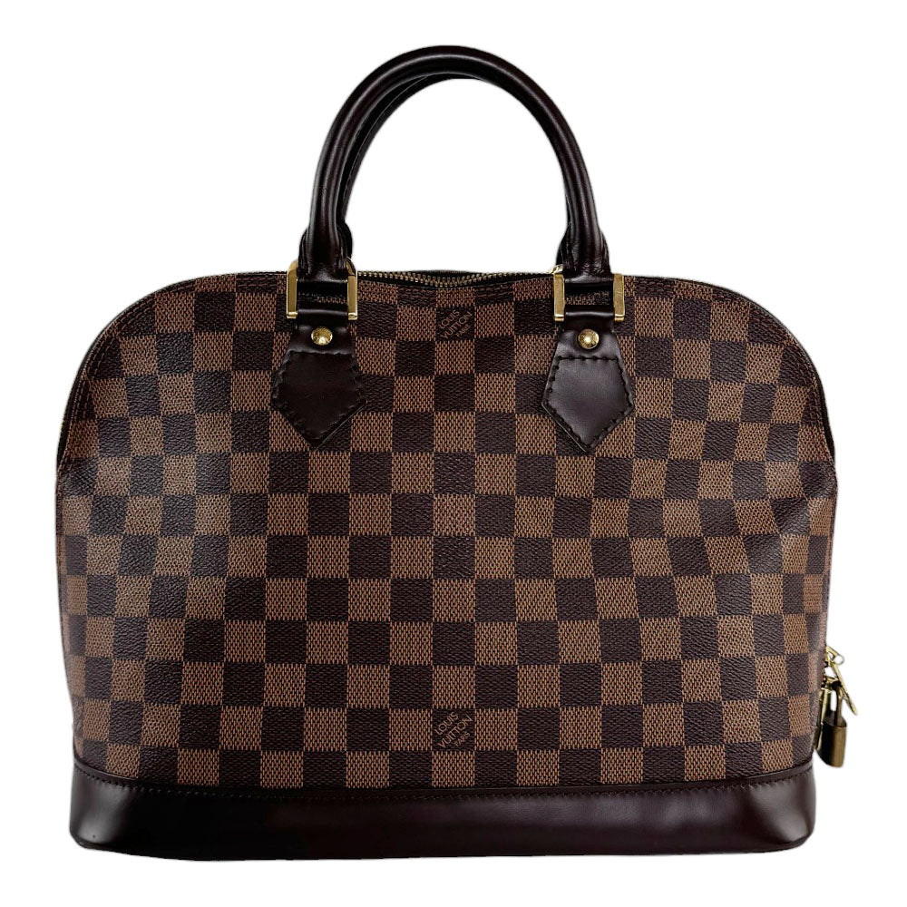 LOUIS VUITTON Alma PM Damier Ebene Handbag LHQ361