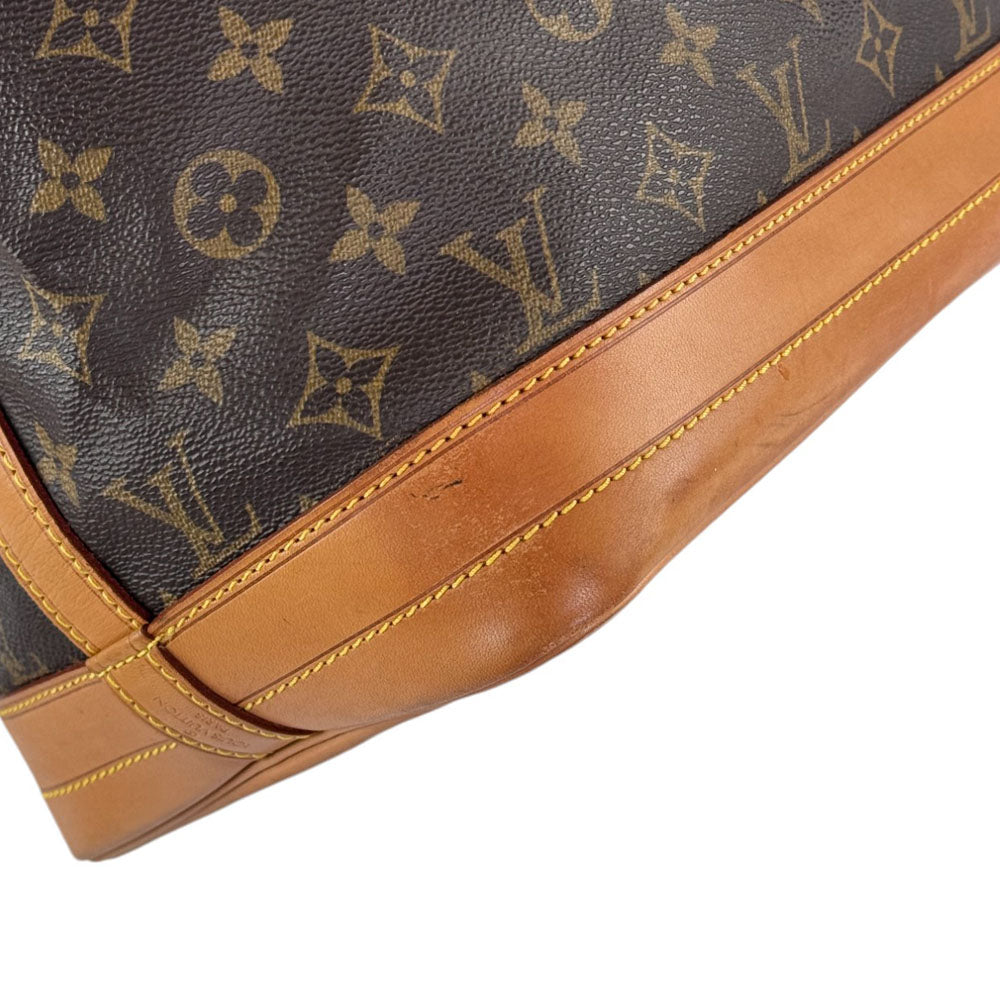 LOUIS VUITTON Noe MM Umhängetasche mit Kordelzug und Monogramm LHQ24