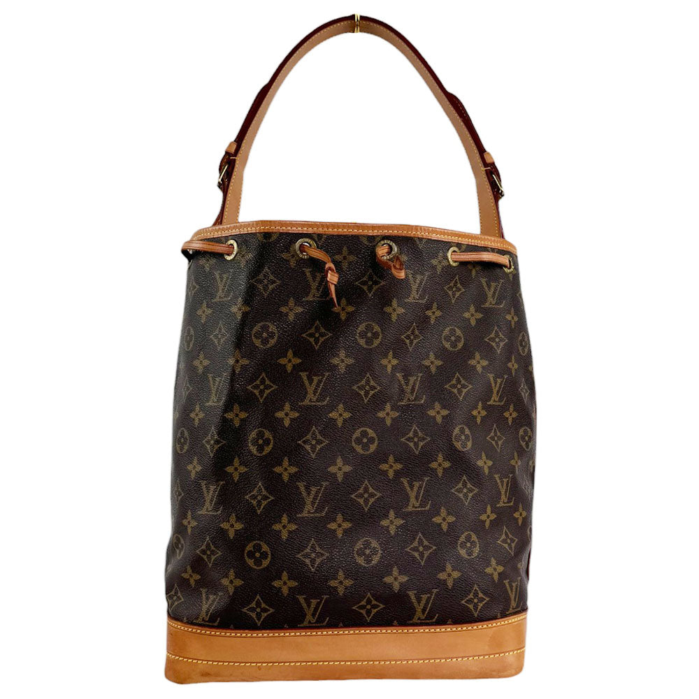 LOUIS VUITTON Noe MM Umhängetasche mit Kordelzug und Monogramm LHQ24