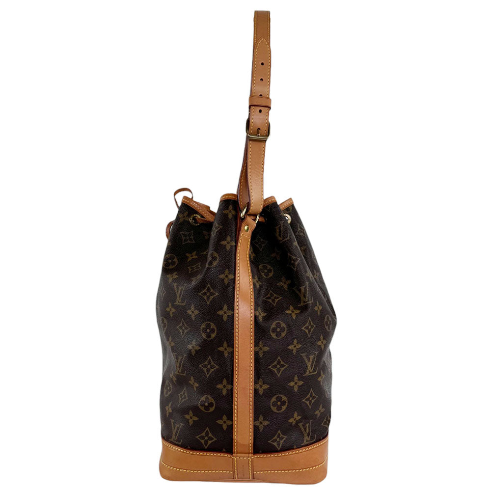 LOUIS VUITTON Noe MM Umhängetasche mit Kordelzug und Monogramm LHQ24