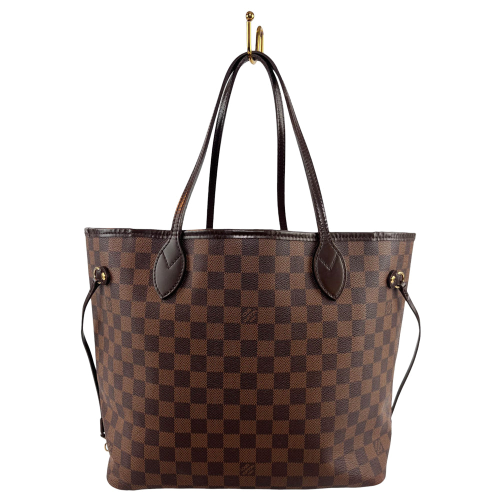 LOUIS VUITTON Neverfull MM Damier Ebene LHQ366