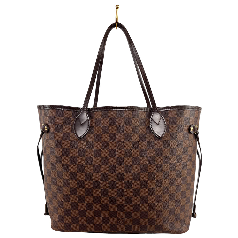 LOUIS VUITTON Neverfull MM Damier Ebene LHQ366