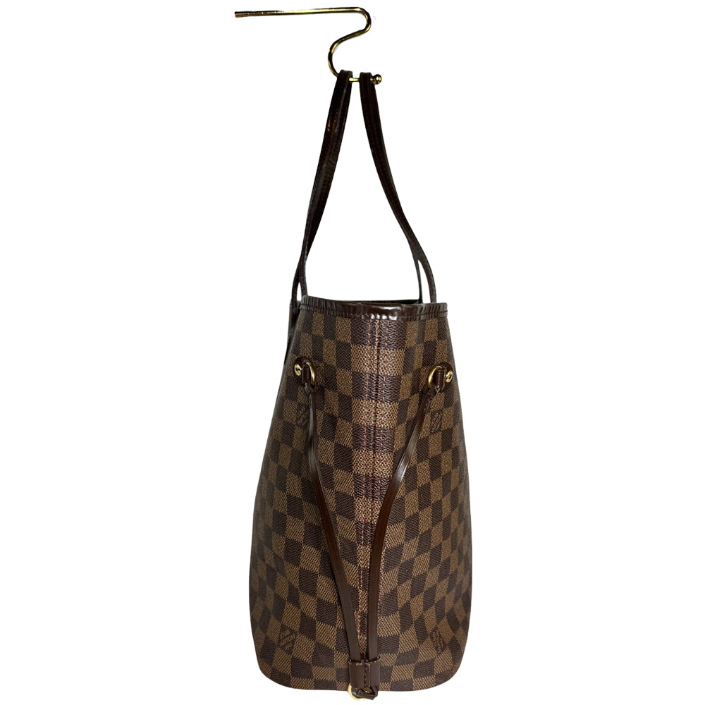 LOUIS VUITTON Neverfull MM Damier Ebene LHQ366