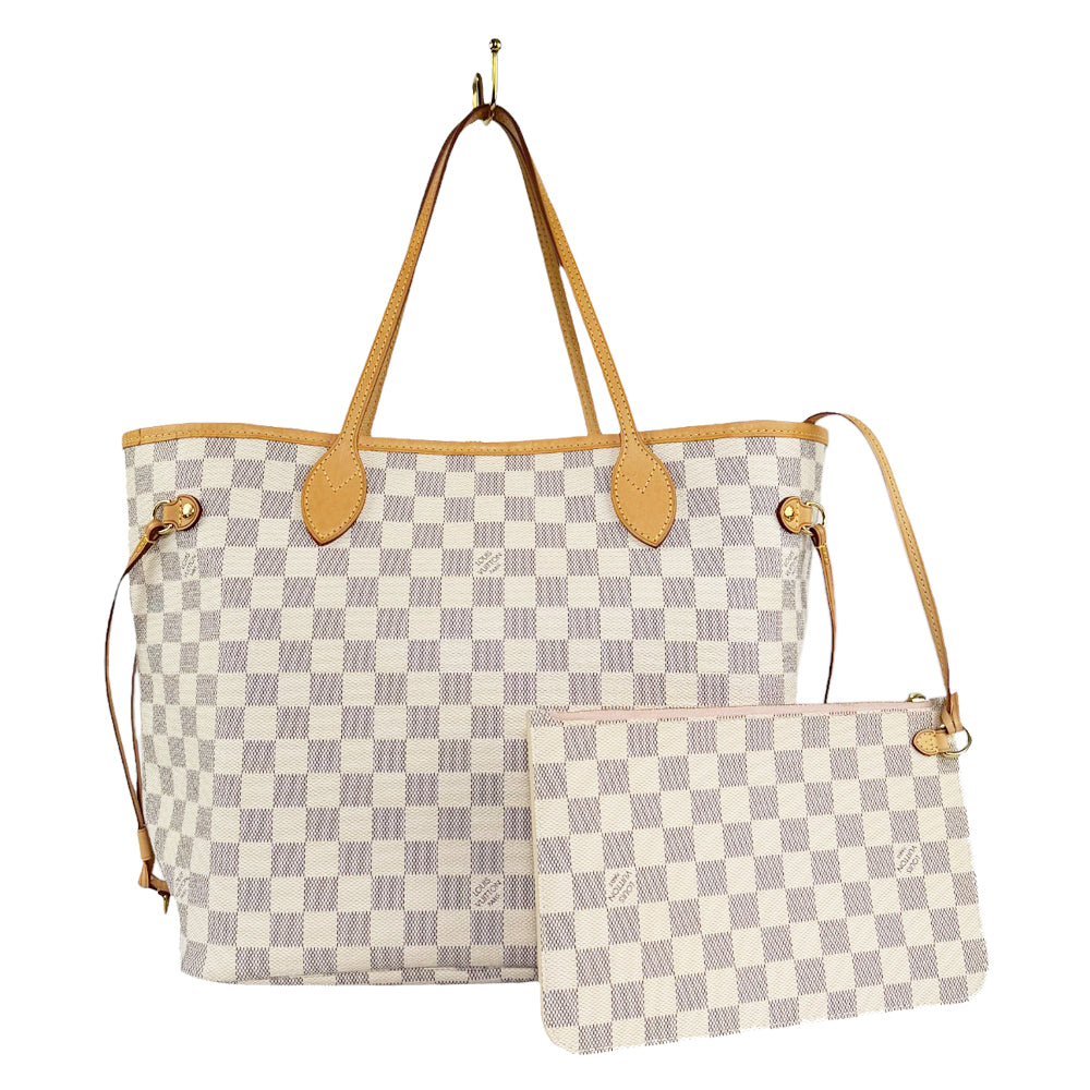 LOUIS VUITTON Neverfull Damier Azur LHQ371