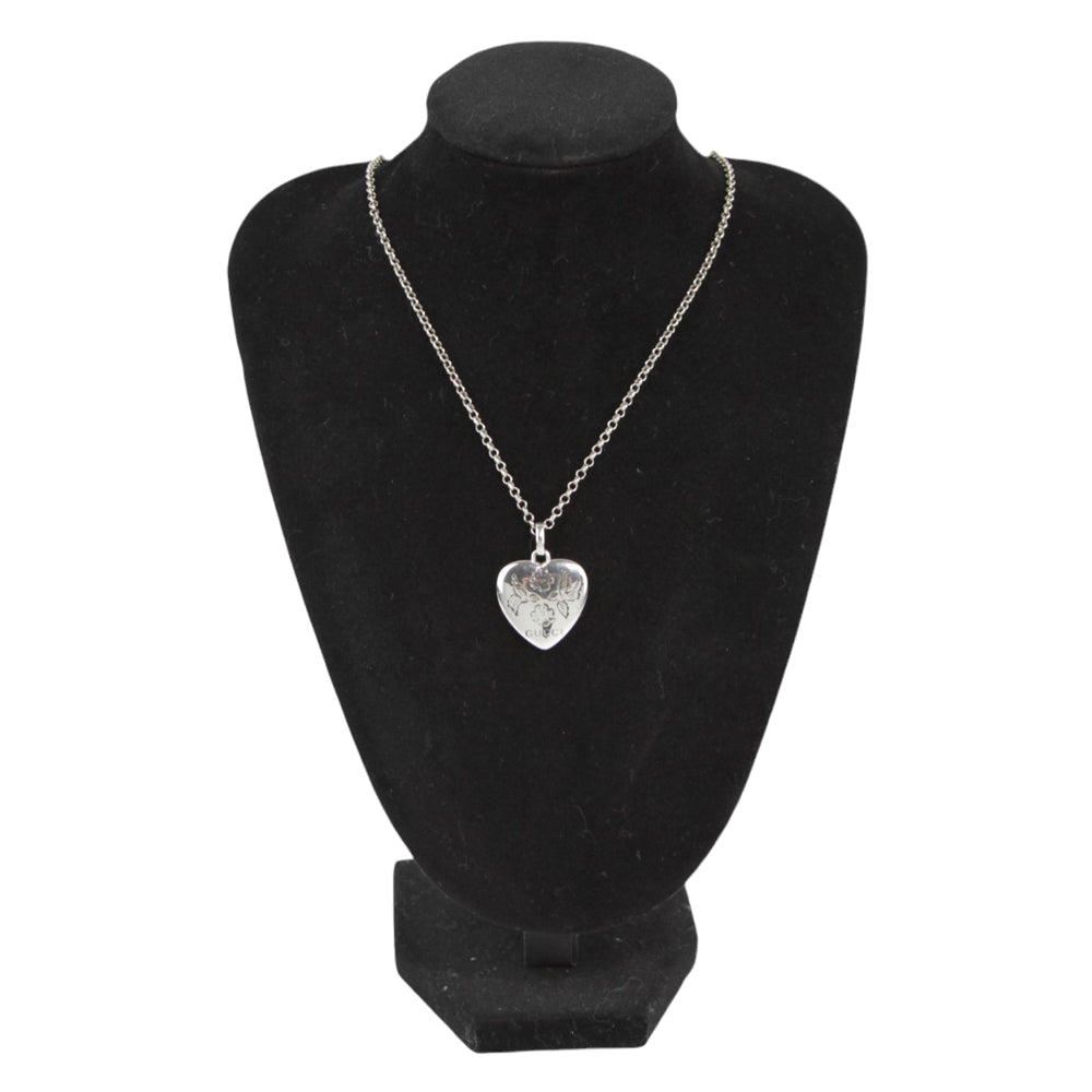 TIFFANY & Co. Collier Pendentif Coeur Ouvert Argent LHQ204