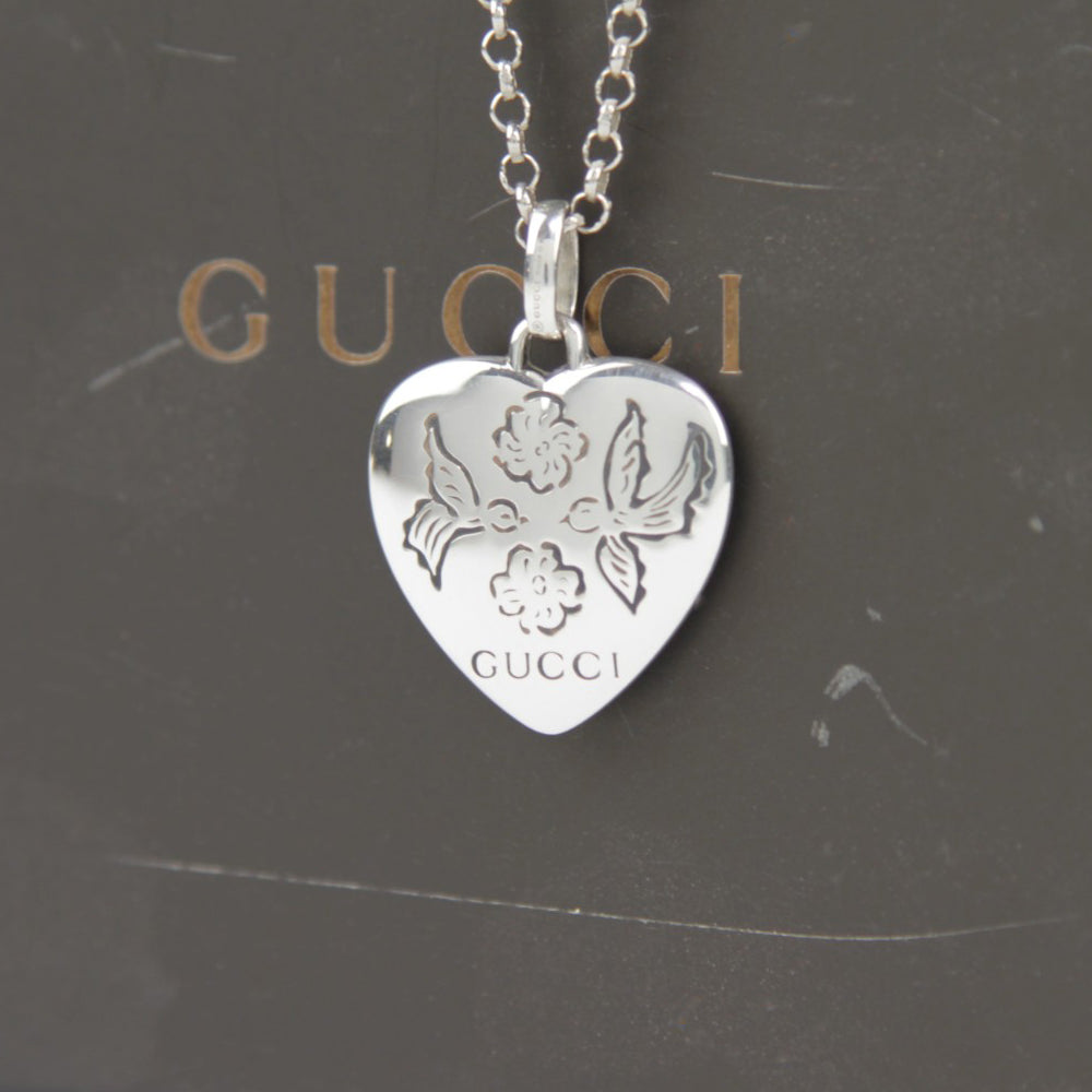 TIFFANY & Co. Collier Pendentif Coeur Ouvert Argent LHQ204