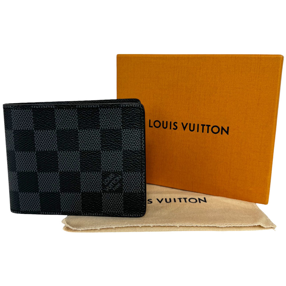 LOUIS VUITTON Damier Graphite Zip Wallet LHQ390