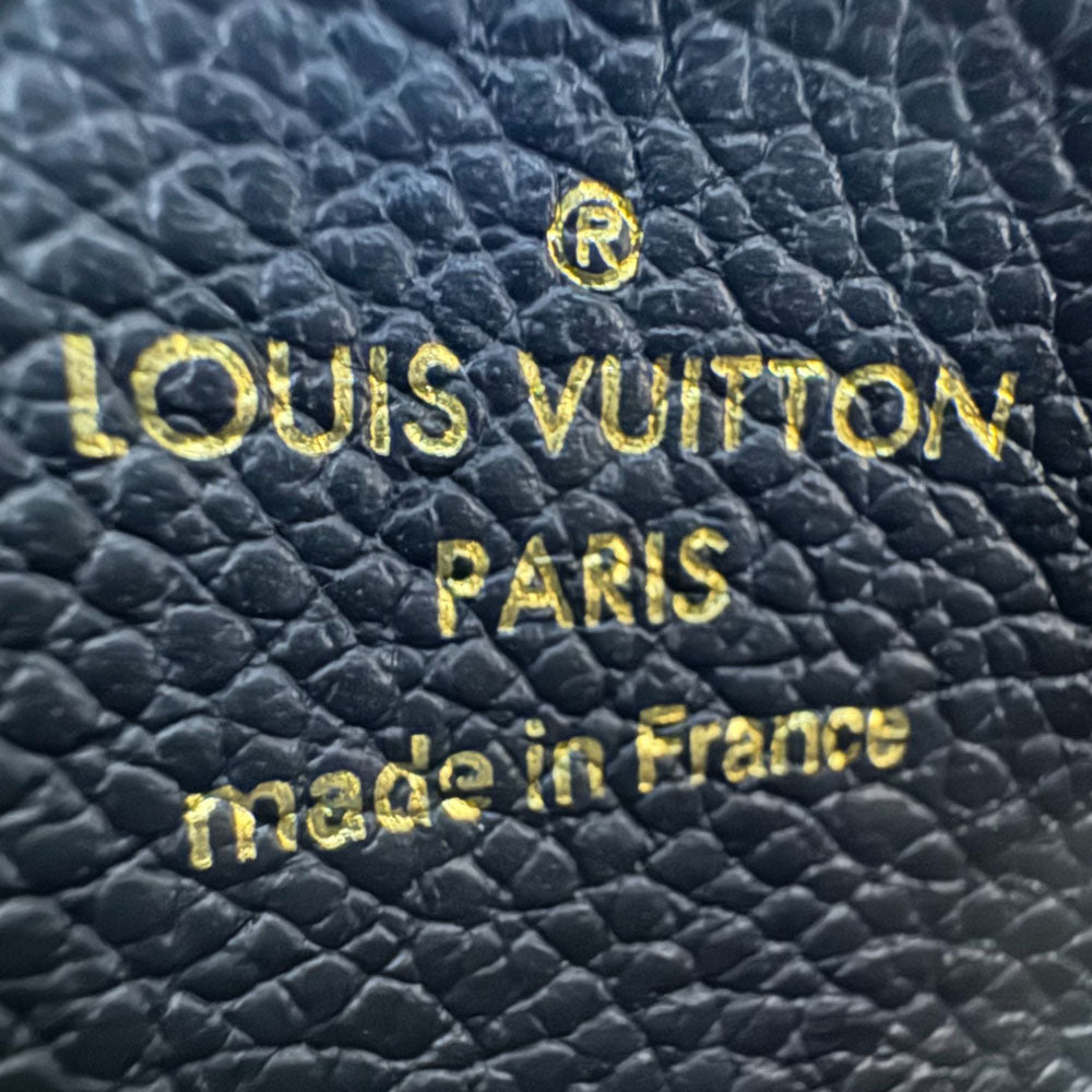 LOUIS VUITTON Empreinte Zippy Coin Purse Black LHQ394