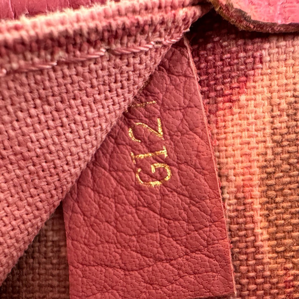 LOUIS VUITTON Neverfull MM Monogram Ikat Rose Velour LHQ397