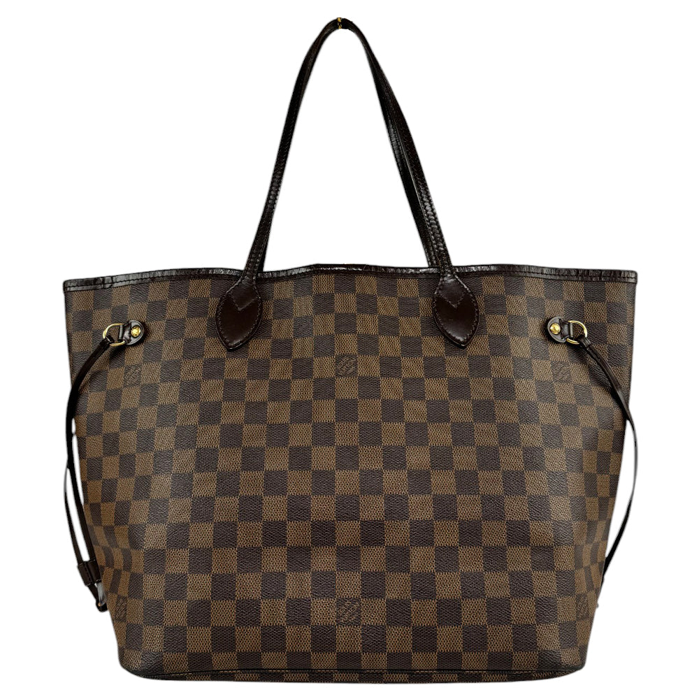 LOUIS VUITTON Neverfull MM Damier Ebene LHQ117