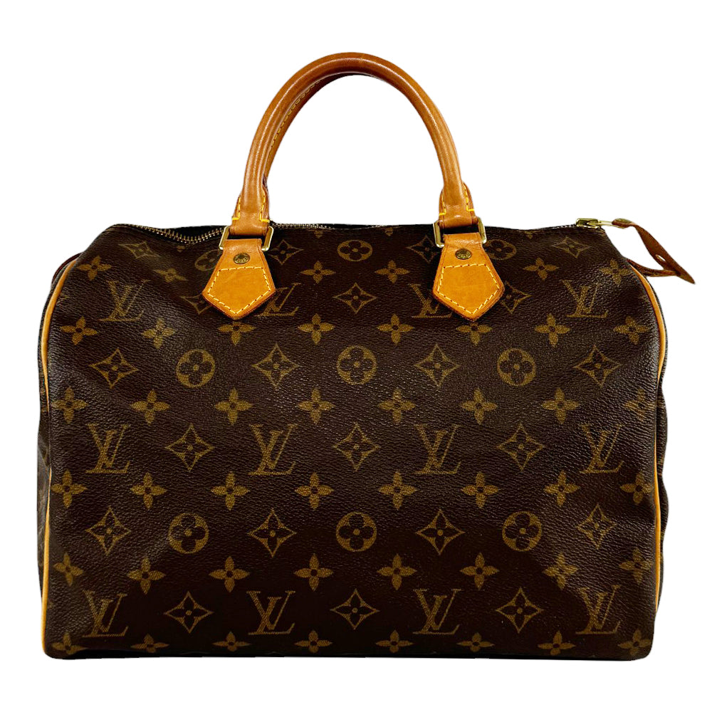 LOUIS VUITTON Speedy 30 Monogram Handbag LHQ401