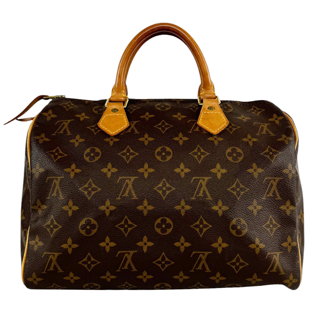 LOUIS VUITTON Speedy 30 Monogram Handbag LHQ401