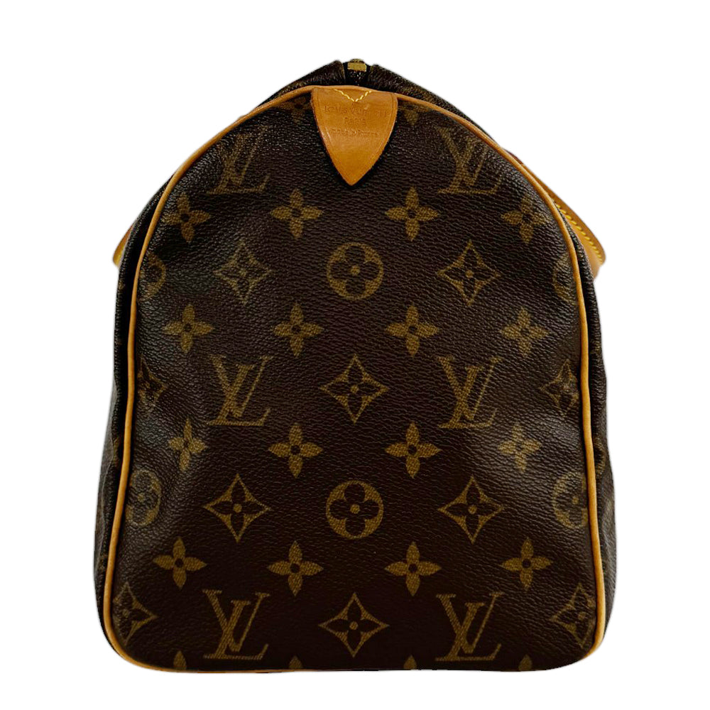 LOUIS VUITTON Speedy 30 Monogram Handbag LHQ401