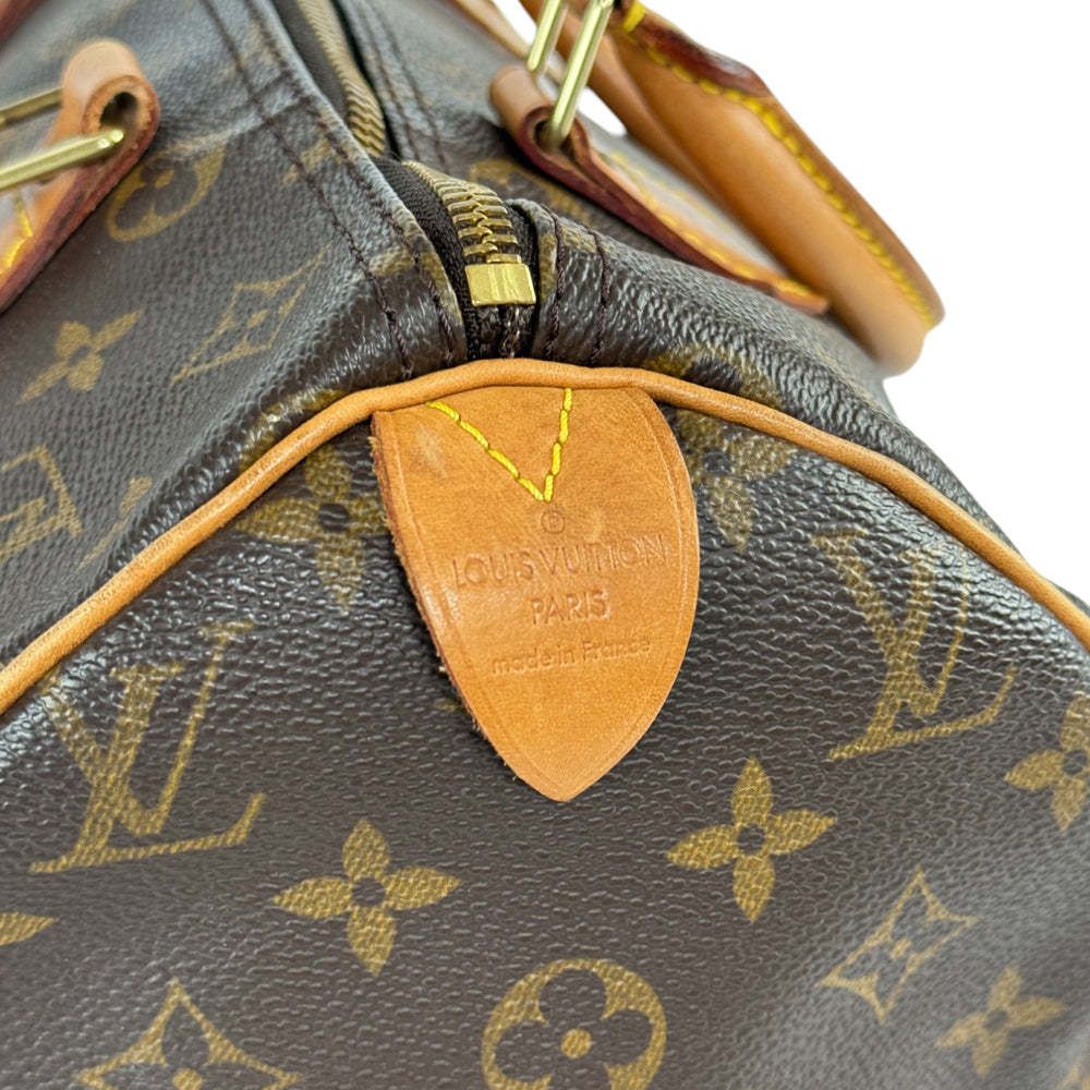 LOUIS VUITTON Speedy 30 Monogram Handbag LHQ401