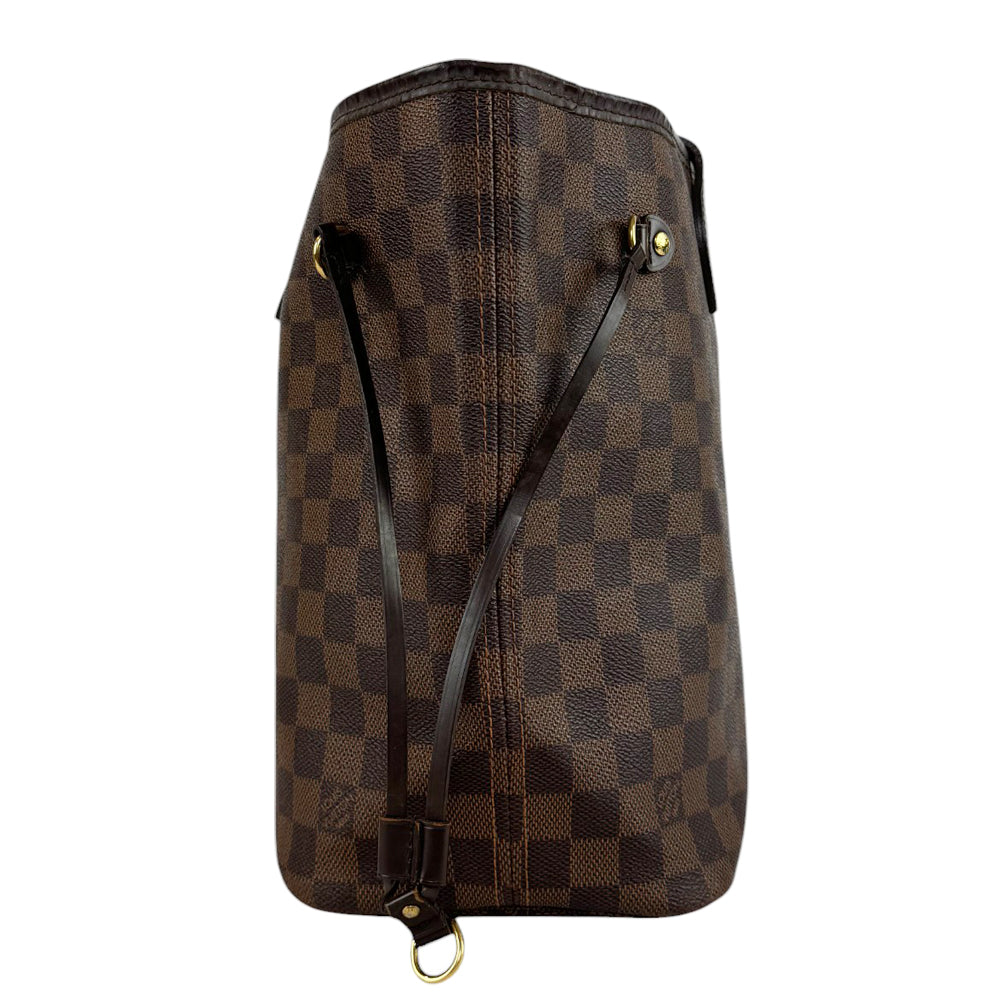 LOUIS VUITTON Neverfull MM Damier Ebene LHQ403