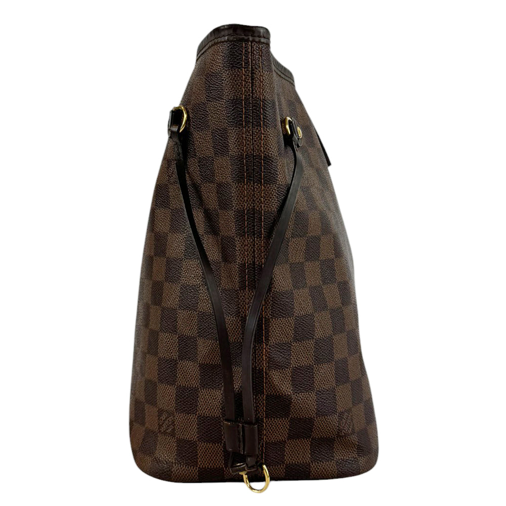 LOUIS VUITTON Neverfull MM Damier Ebene LHQ403