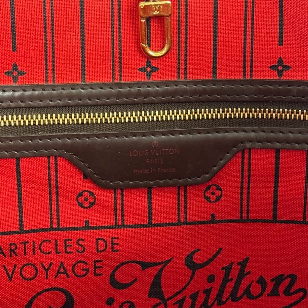 LOUIS VUITTON Neverfull GM Damier Ebene LHQ406