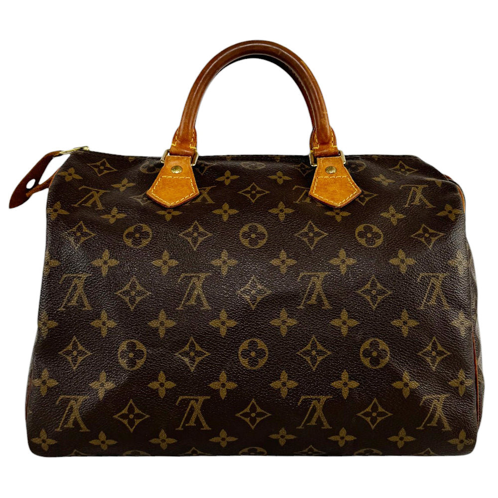 LOUIS VUITTON Speedy 30 Monogram Handbag LHQ407