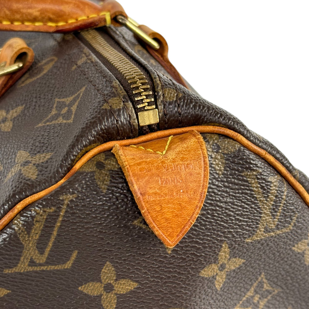 LOUIS VUITTON Speedy 30 Monogram Handbag LHQ407