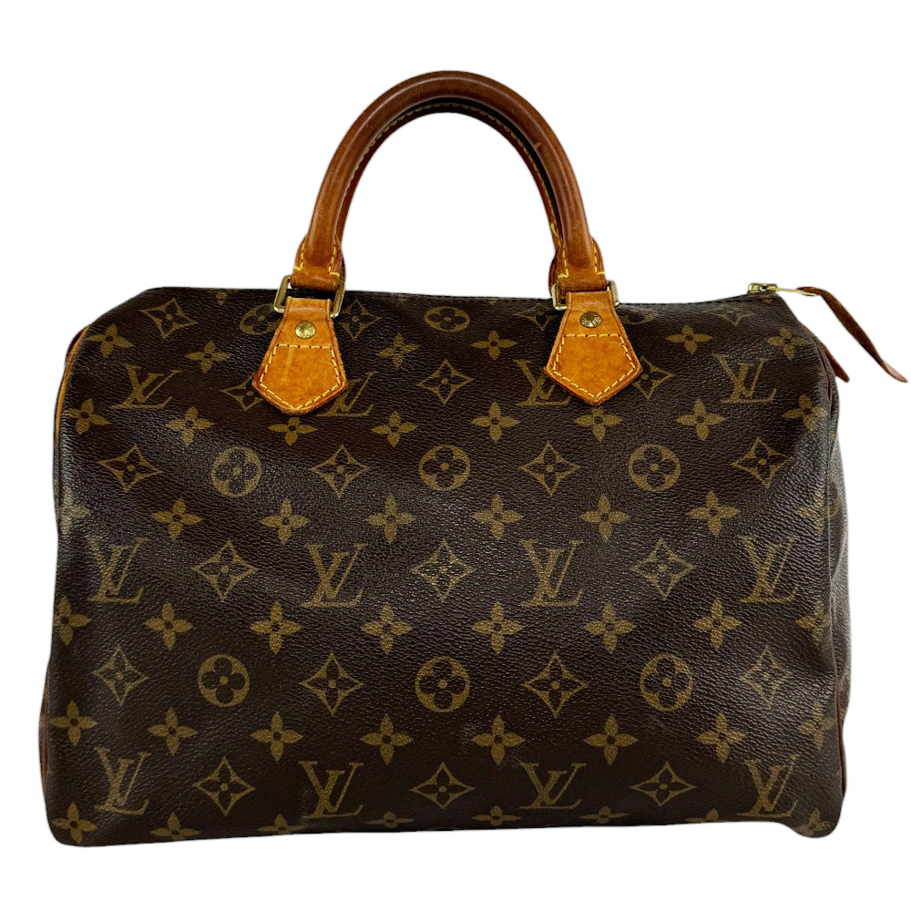 LOUIS VUITTON Speedy 30 Monogram Handbag LHQ407