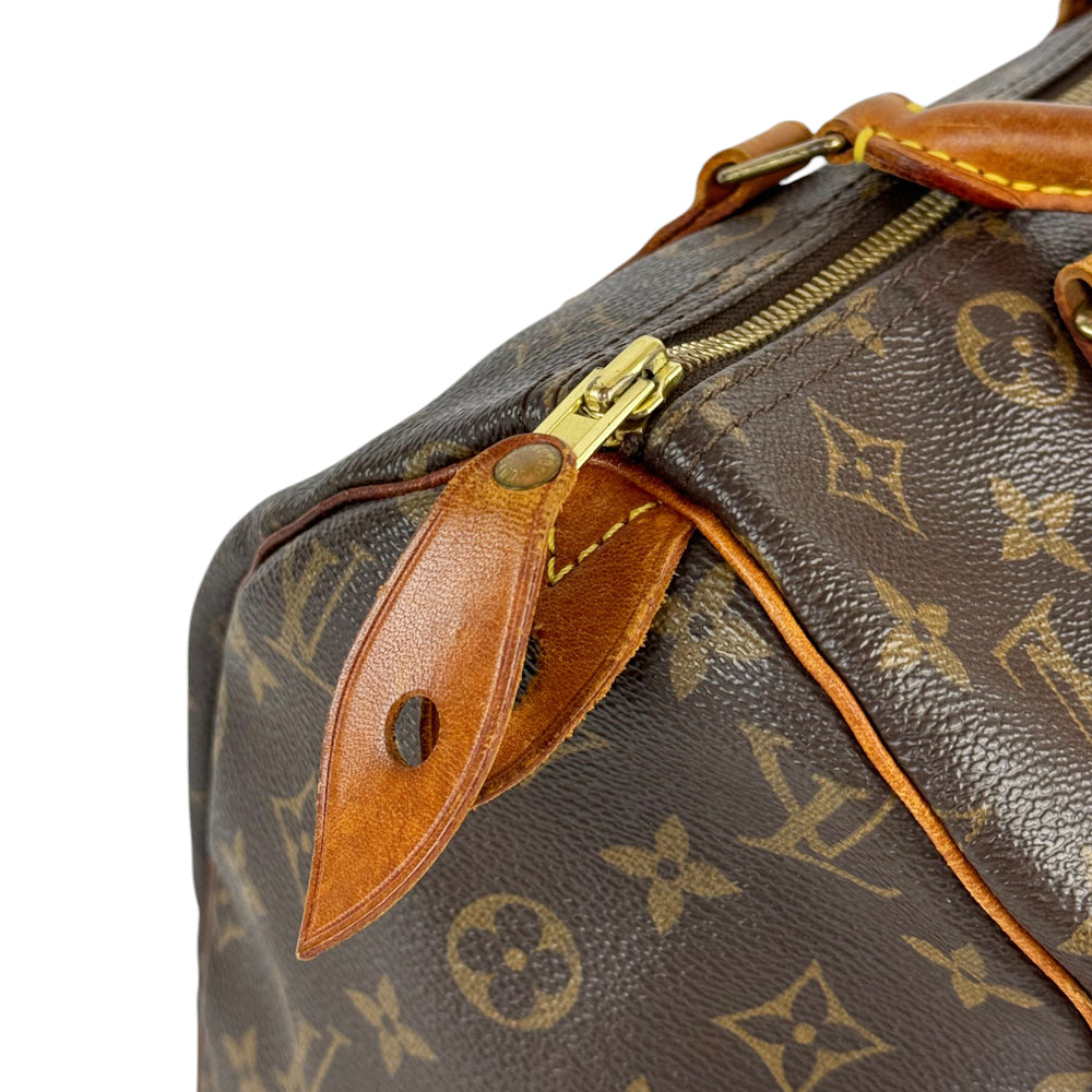 LOUIS VUITTON Speedy 30 Monogram Handbag LHQ407