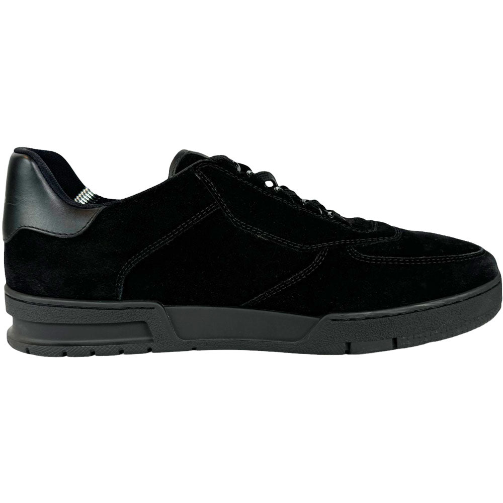 LOUIS VUITTON Mens Black Suede Skate Trainers Size 10 UK LHQ409