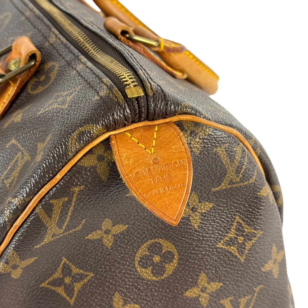 LOUIS VUITTON Speedy 30 Monogram Handbag LHQ412