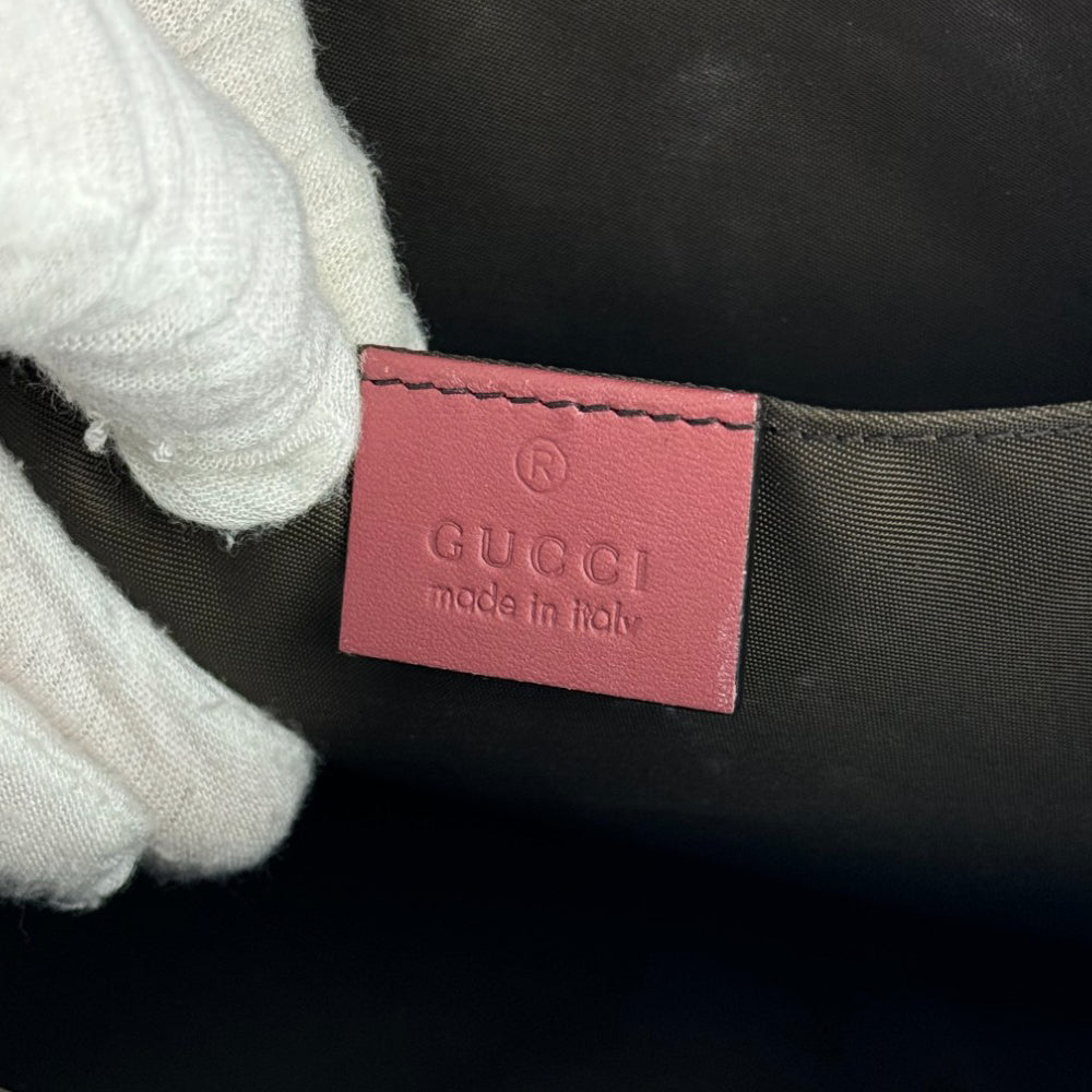 GUCCI GG Supreme Bloom Clutch Bag LHQ418