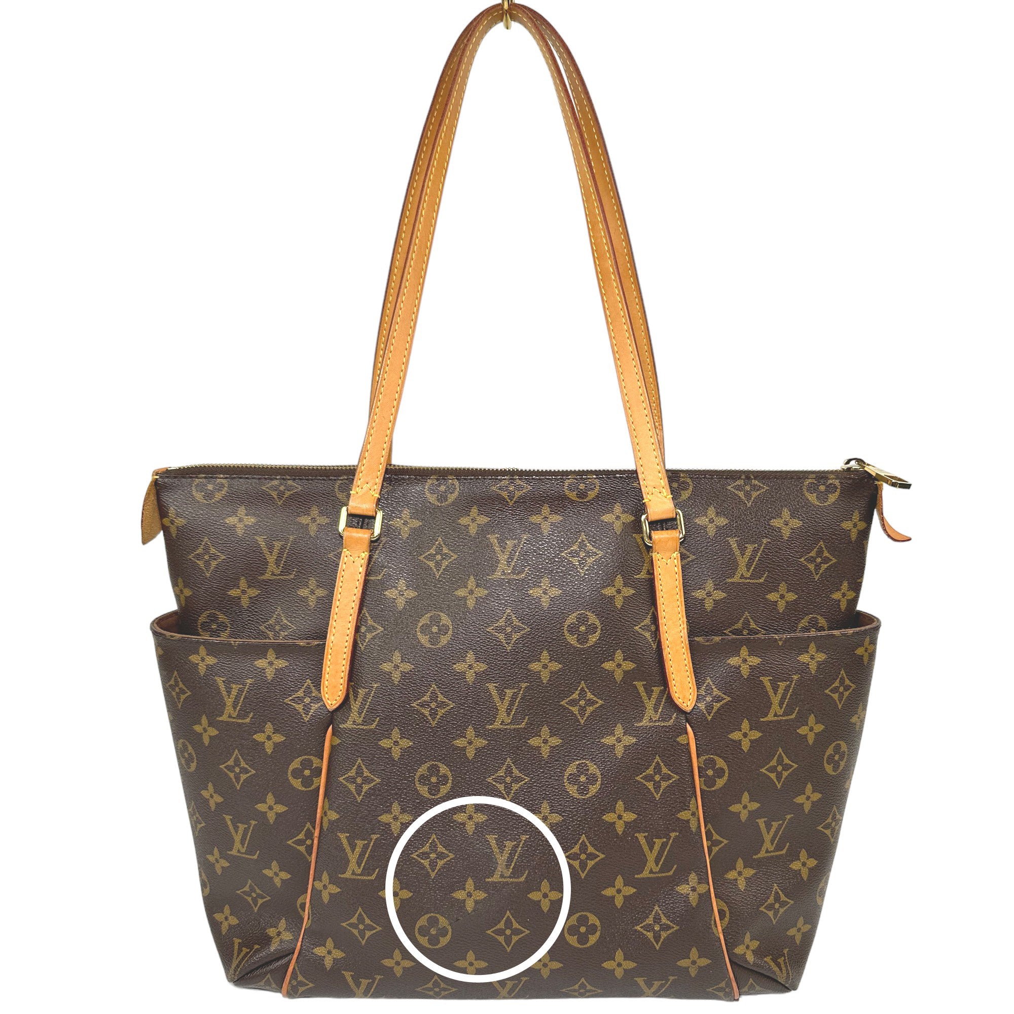 LOUIS VUITTON Totally MM Monogram Umhängetasche LHQ42