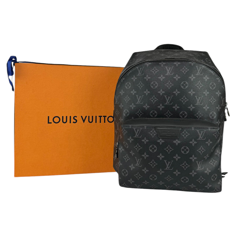 LOUIS VUITTON Discovery Eclipse Monogram Black Backpack LHQ423