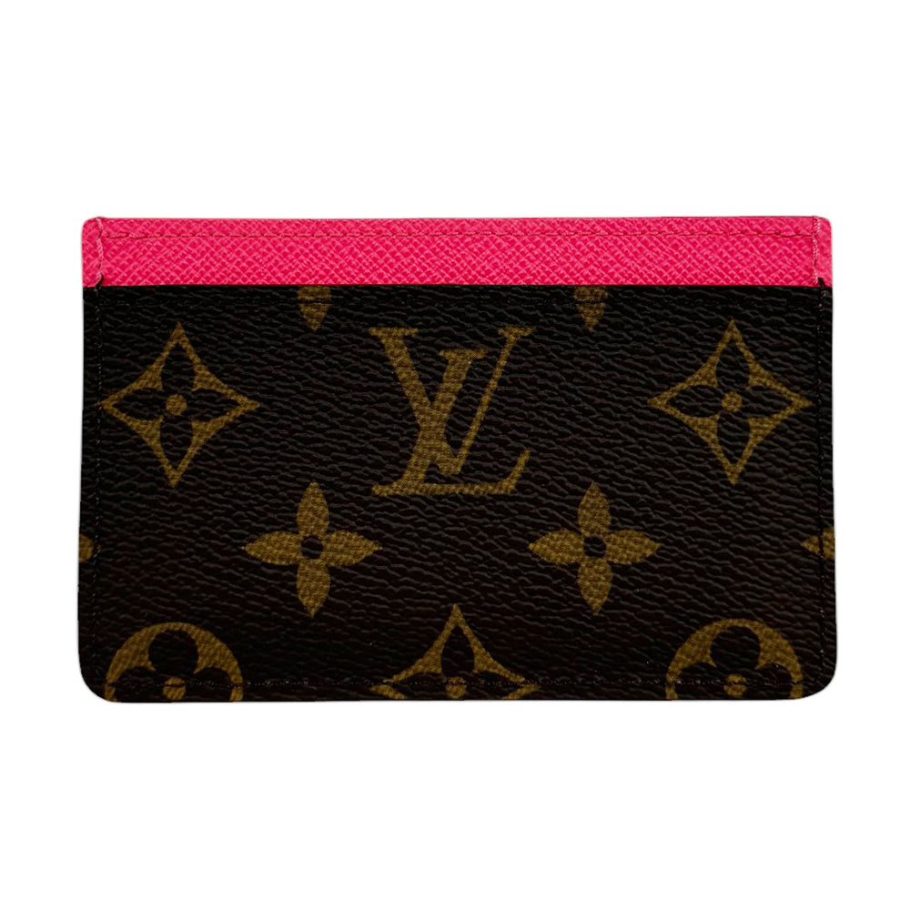 LOUIS VUITTON Monogram Sailing Vivienne Card Holder LHQ429