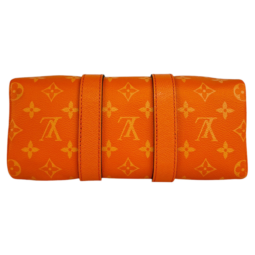 LOUIS VUITTON Keepall Bandouliere 25 Bag Orange LHQ432