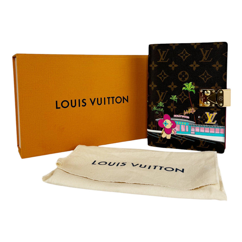 LOUIS VUITTON Christmas Animation Hollywood Notebook LHQ437