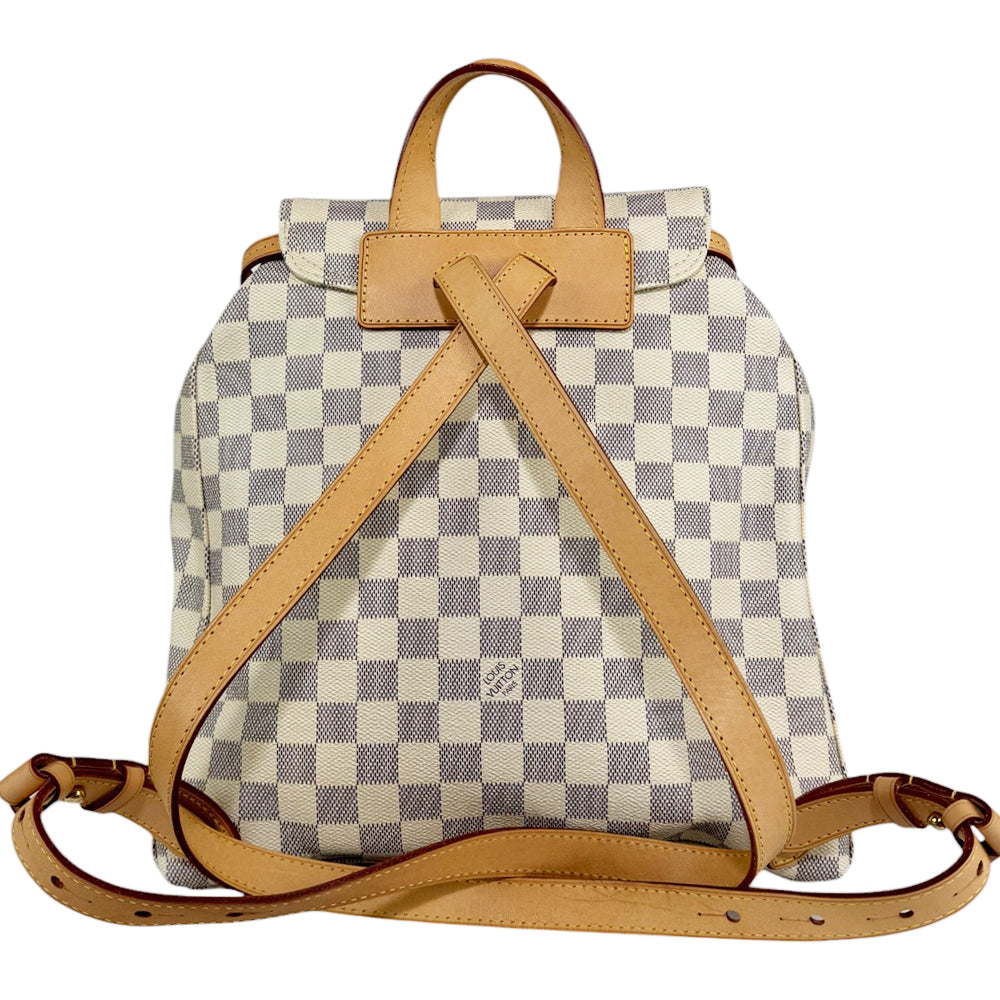 LOUIS VUITTON Daimer Azur Sperone Backpack LHQ438