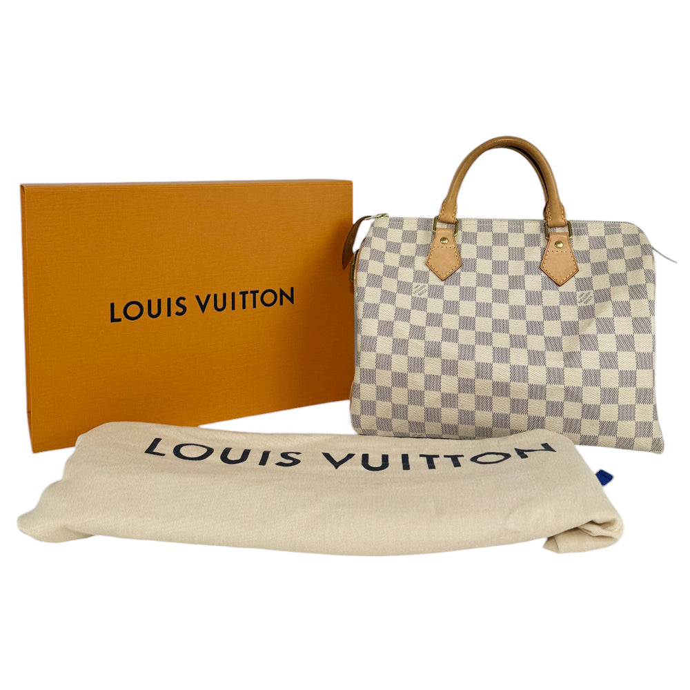 LOUIS VUITTON Speedy 30 Damier Azur LHQ439