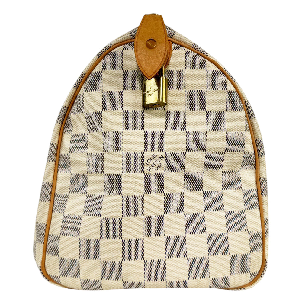 LOUIS VUITTON Speedy 30 Damier Azur LHQ439