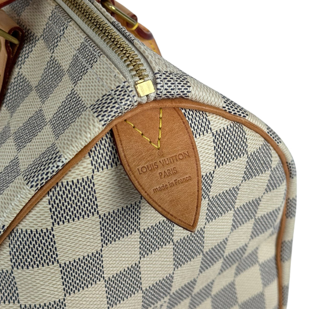 LOUIS VUITTON Speedy 30 Damier Azur LHQ439