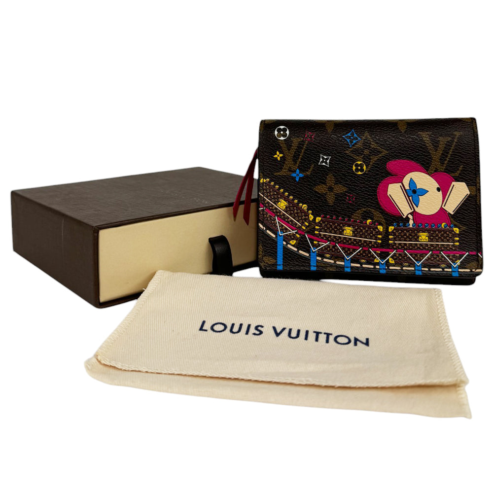 LOUIS VUITTON Christmas Animation Victorine Wallet LHQ443