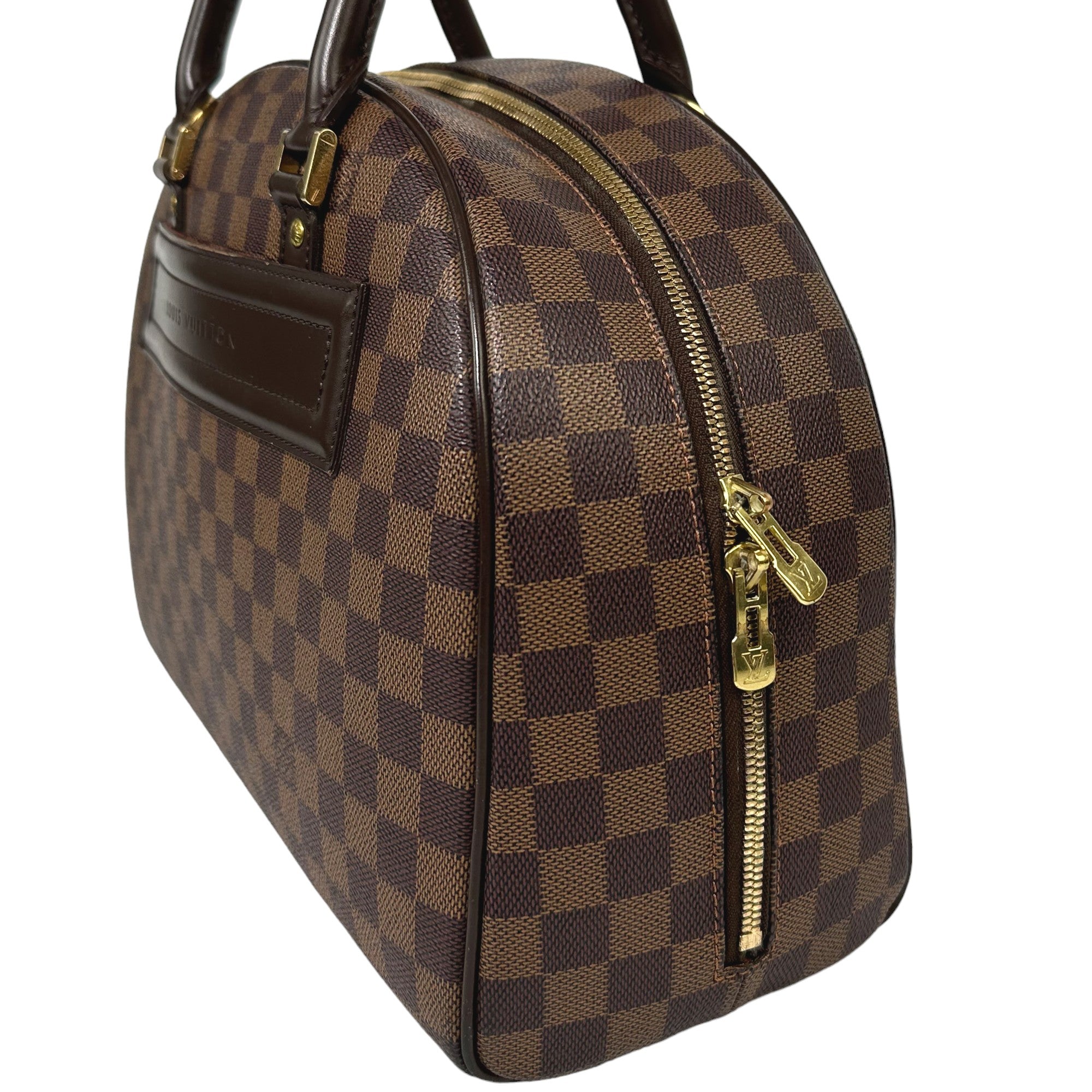 LOUIS VUITTON Nolita Damier Boston Hand Bag LHQ45