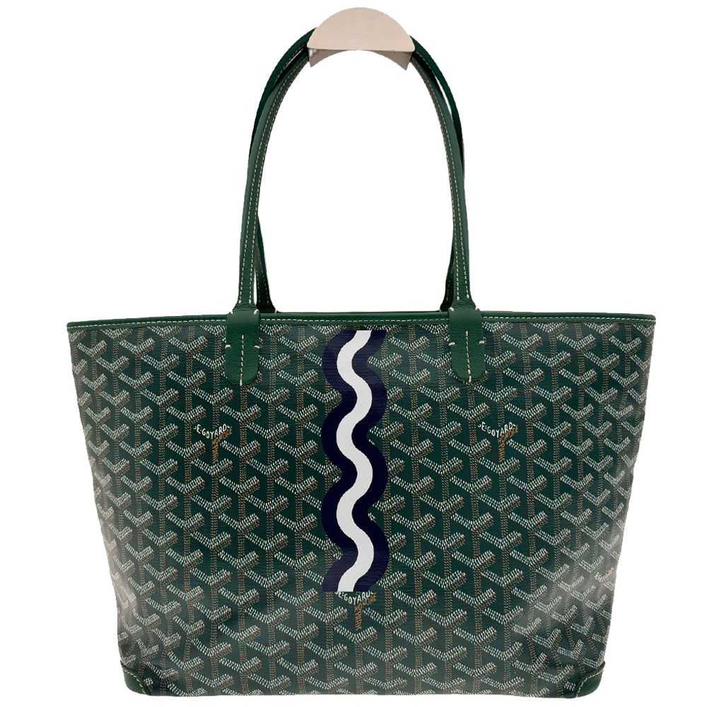 GOYARD Artois PM Tote Bag Green LHQ451