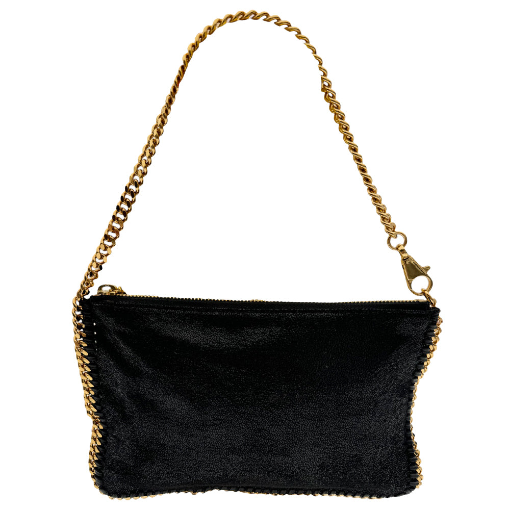 STELLA MCARTNEY Falabella Black Shoulder Bag LHQ468