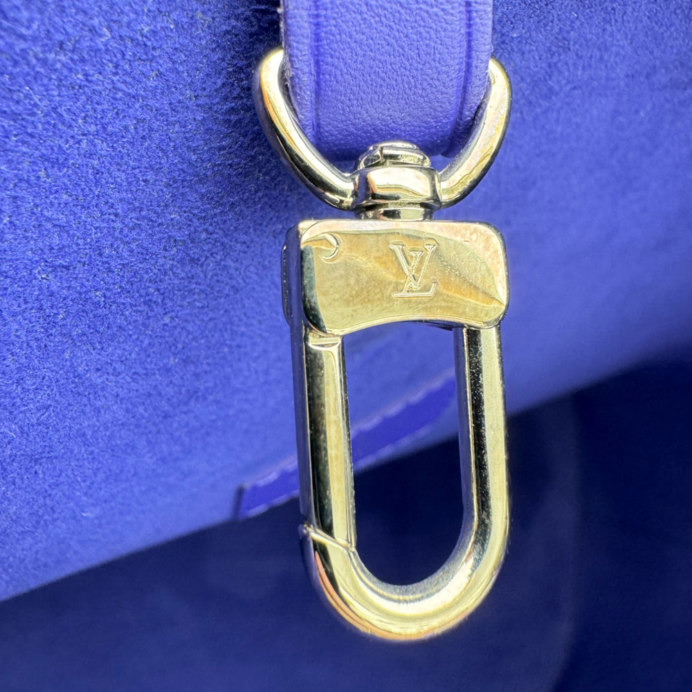 LOUIS VUITTON Neverfull MM Purple Epi Leather LHQ470