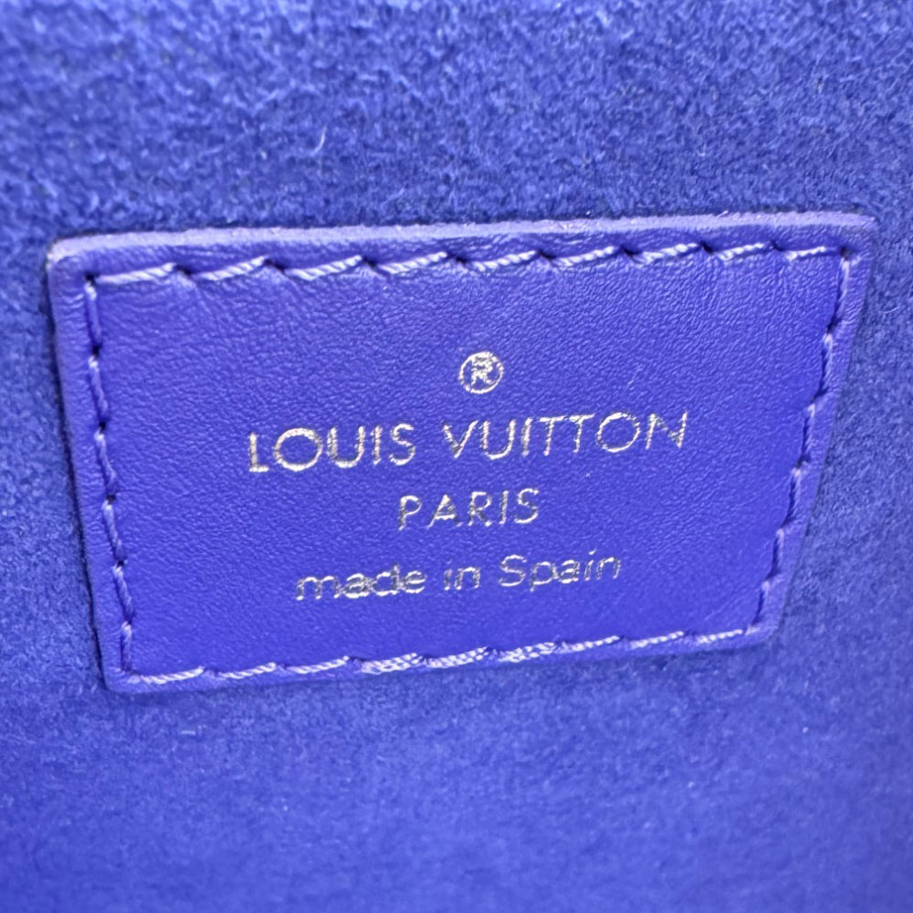 LOUIS VUITTON Neverfull MM Purple Epi Leather LHQ470