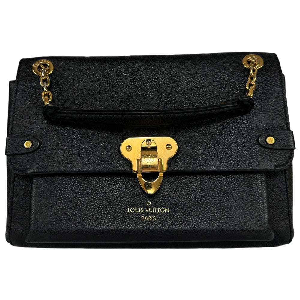 LOUIS VUITTON Vavin PM Black Monogram Empreinte LHQ478