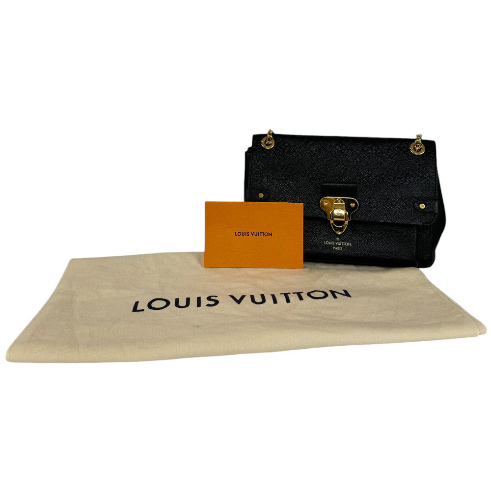 LOUIS VUITTON Vavin PM Black Monogram Empreinte LHQ478