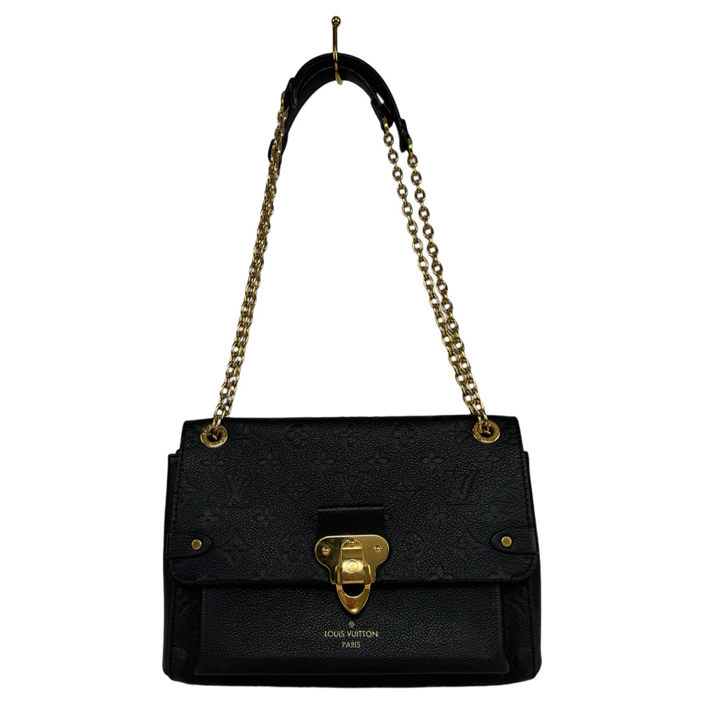 LOUIS VUITTON Vavin PM Black Monogram Empreinte LHQ478