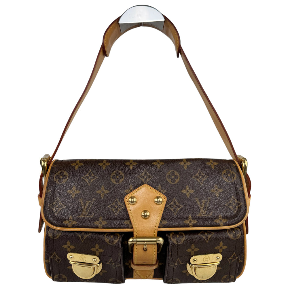 LOUIS VUITTON Hudson Monogram PM Shoulder Bag LHQ492