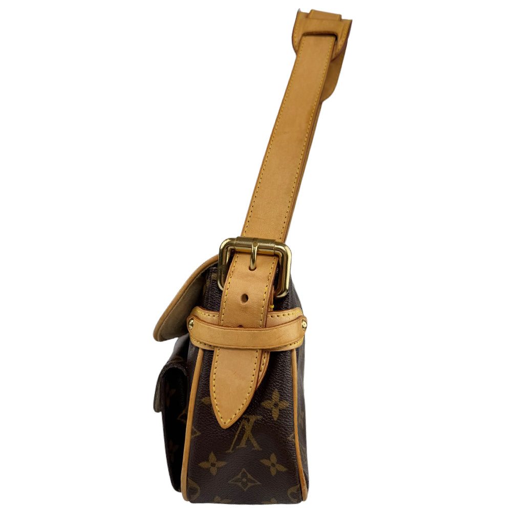 LOUIS VUITTON Hudson Monogram PM Shoulder Bag LHQ492